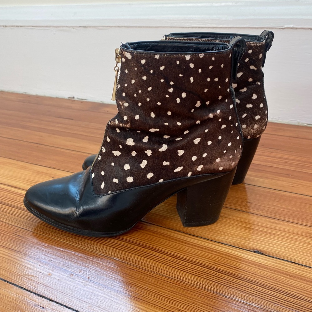 Kate Spade Saturday Calf Hair Booties